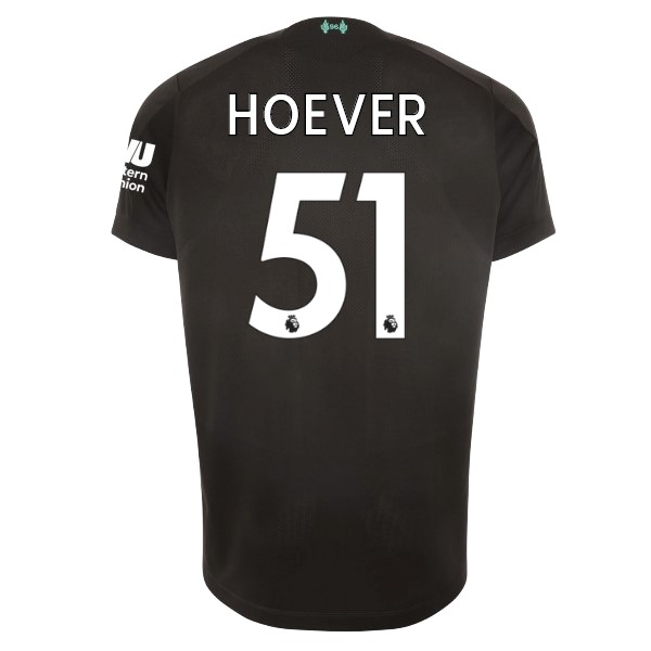 Camiseta Liverpool NO.51 Hoever 3ª 2019-2020 Negro